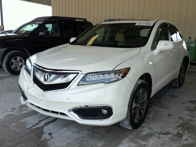 5J8TB3H70HL005303 - 2017 ACURA RDX ADVANC WHITE photo 2