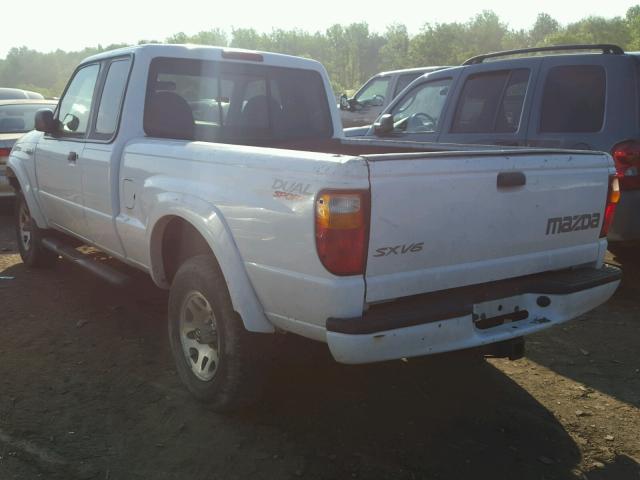 4F4YR16V61TM26266 - 2001 MAZDA B3000 CAB WHITE photo 3