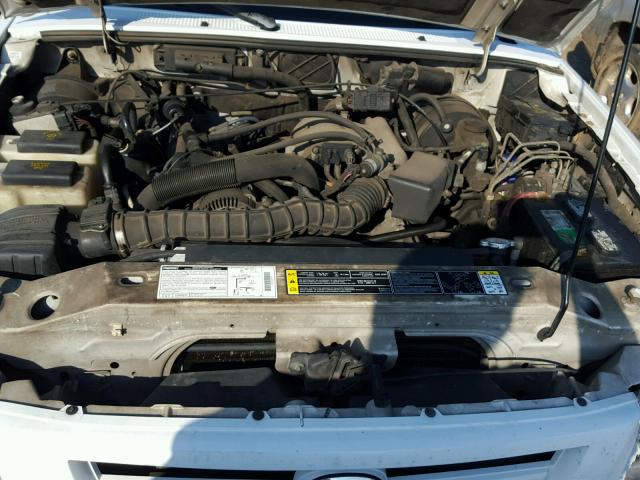 4F4YR16V61TM26266 - 2001 MAZDA B3000 CAB WHITE photo 7