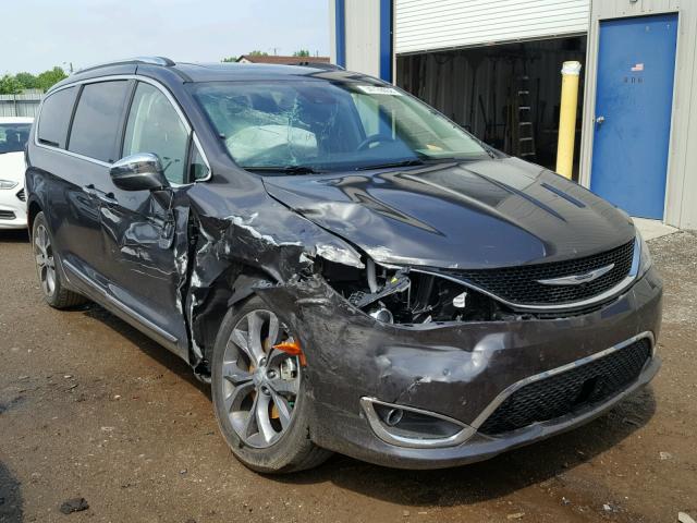 2C4RC1GG1HR572719 - 2017 CHRYSLER PACIFICA L ნაცრისფერი ფოტო 1
