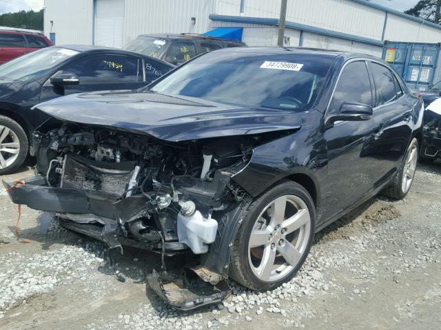 1G11G5SX4FF227049 - 2015 CHEVROLET MALIBU LTZ 黑色 照片 2