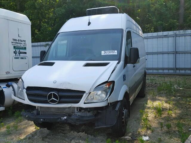 WD3PF3CC8C5663922 - 2012 MERCEDES-BENZ SPRINTER WHITE photo 2