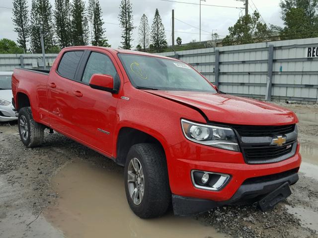 1GCGSDE17G1267920 - 2016 CHEVROLET COLORADO Z RED photo 1