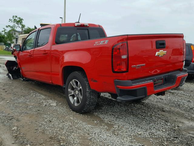 1GCGSDE17G1267920 - 2016 CHEVROLET COLORADO Z RED photo 3