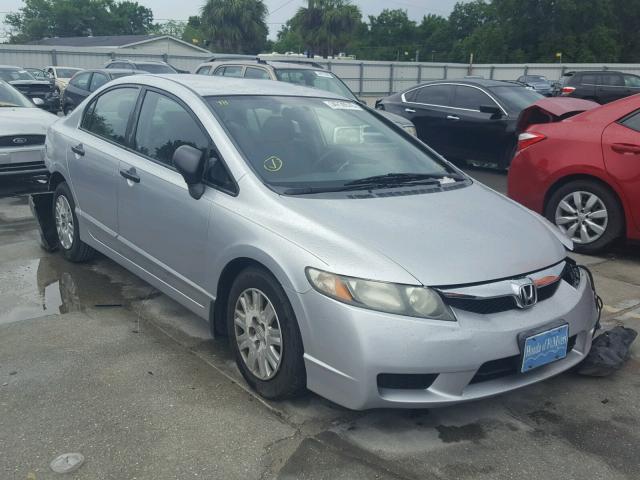 2HGFA1F36AH504193 - 2010 HONDA CIVIC VP SILVER photo 1