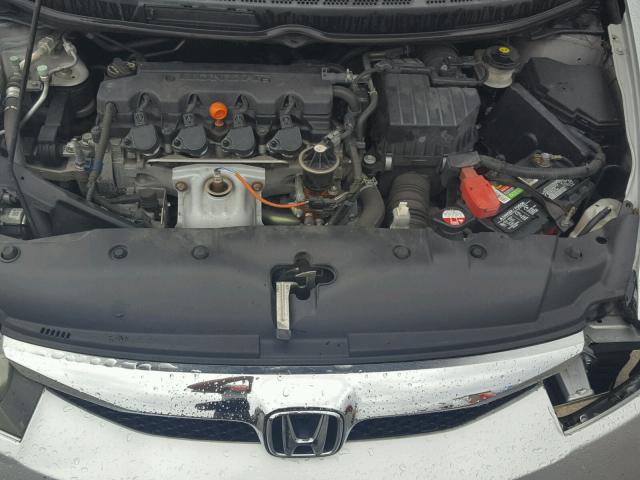 2HGFA1F36AH504193 - 2010 HONDA CIVIC VP SILVER photo 7