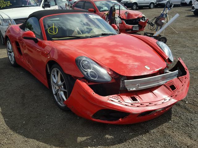 WP0CB2A85DK132138 - 2013 PORSCHE BOXSTER S RED photo 1