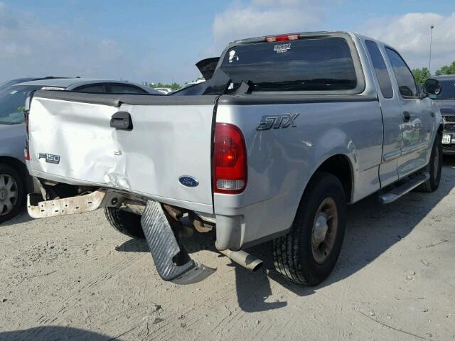 2FTRX17244CA85133 - 2004 FORD F-150 HERI GRAY photo 4