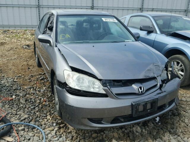 2HGES15804H922663 - 2004 HONDA CIVIC SI GRAY photo 1