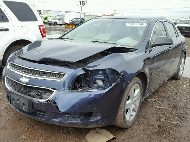 1G1ZB5E19BF102258 - 2011 CHEVROLET MALIBU LS ლურჯი ფოტო 2
