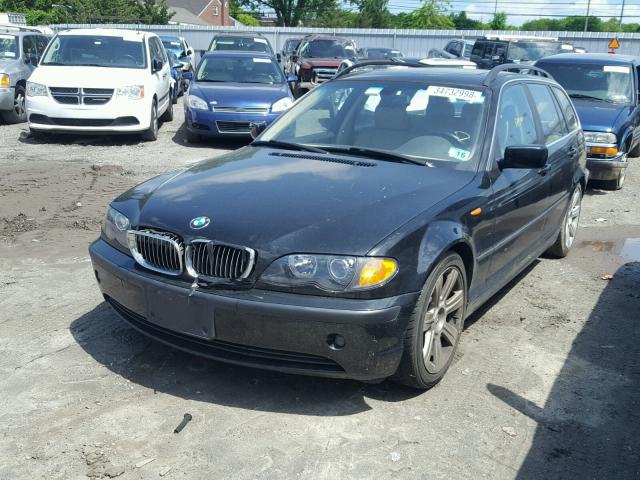 WBAEN334X3PC12505 - 2003 BMW 325 IT BLACK photo 2