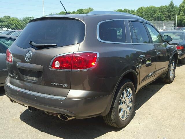 5GAKVCED1CJ152733 - 2012 BUICK ENCLAVE BROWN photo 4