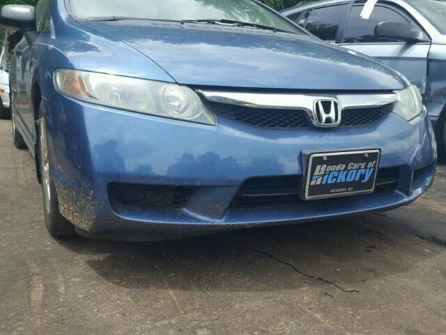 19XFA1F38AE035800 - 2010 HONDA CIVIC VP BLUE photo 9