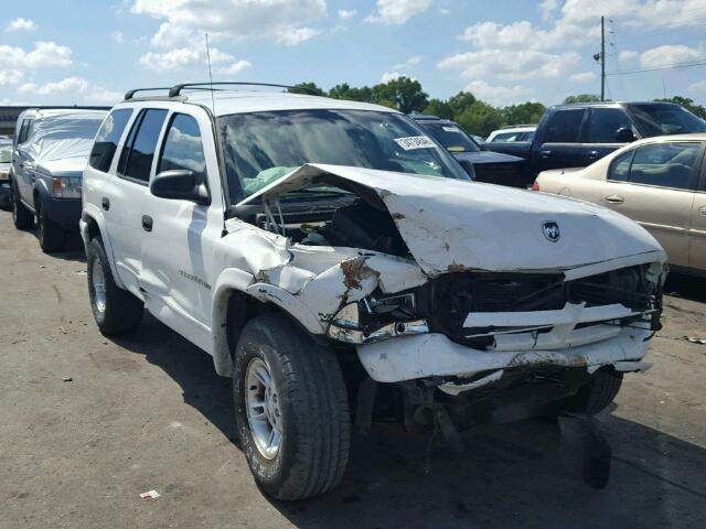 1B4HS28Z4WF125808 - 1998 DODGE DURANGO WHITE photo 1