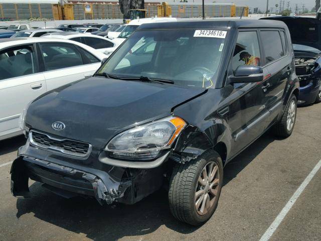 KNDJT2A66C7742408 - 2012 KIA SOUL + BLACK photo 2