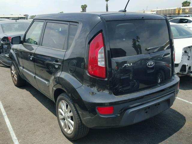 KNDJT2A66C7742408 - 2012 KIA SOUL + BLACK photo 3