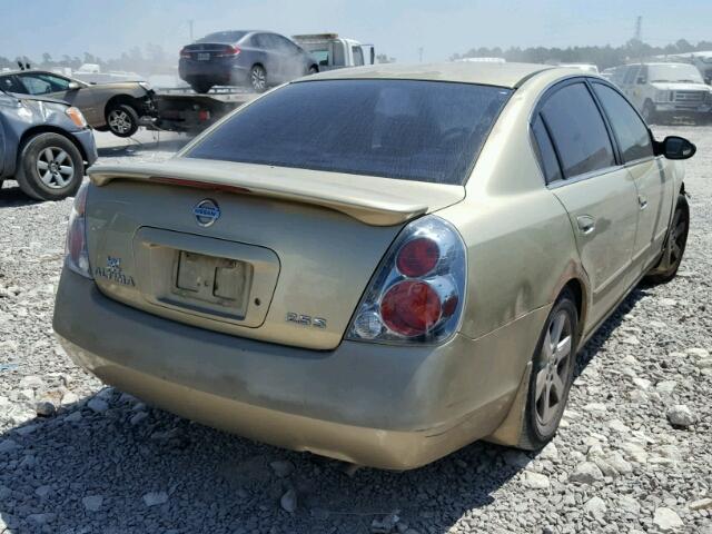 1N4AL11D92C181691 - 2002 NISSAN ALTIMA BAS GOLD photo 4