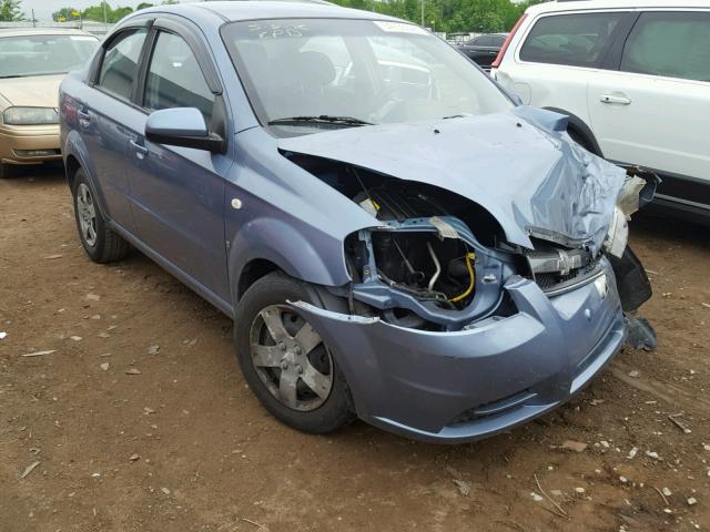 KL1TD566X8B111303 - 2008 CHEVROLET AVEO BASE Көк фото 1