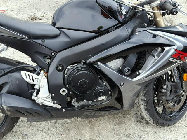 JS1GN7DA562106768 - 2006 SUZUKI GSX-R600 K BLACK photo 7