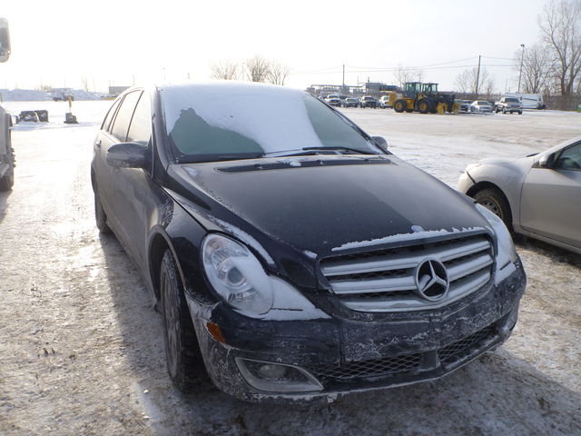 4JGCB75E16A005095 - 2006 MERCEDES-BENZ R 500 BLACK photo 1