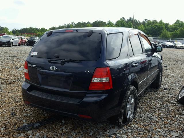 KNDJD735995890815 - 2009 KIA SORENTO LX BLACK photo 4