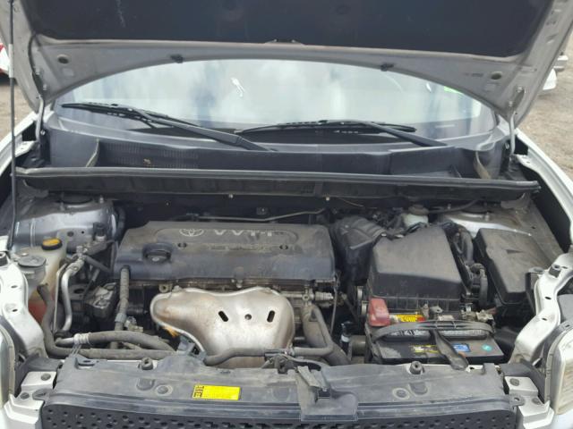 JTLZE4FEXA1105017 - 2010 TOYOTA SCION XB SILVER photo 7