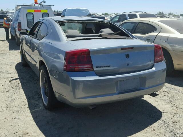 2B3KA53H16H367600 - 2006 DODGE CHARGER R/ GRAY photo 3