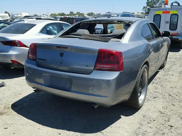 2B3KA53H16H367600 - 2006 DODGE CHARGER R/ GRAY photo 4