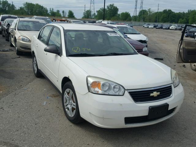 1G1ZS58N97F292178 - 2007 CHEVROLET MALIBU LS Ақ фото 1