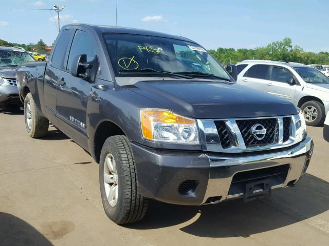 1N6AA06C19N310612 - 2009 NISSAN TITAN XE GRAY photo 1