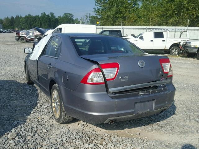 3MEFM08106R666164 - 2006 MERCURY MILAN PREM GRAY photo 3