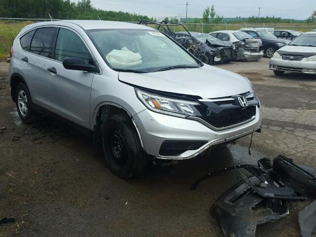 2HKRM3H35GH000052 - 2016 HONDA CR-V LX SILVER photo 1