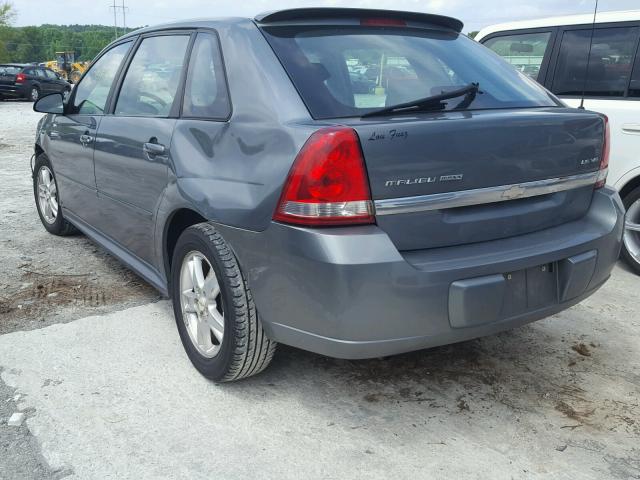 1G1ZT62895F137715 - 2005 CHEVROLET MALIBU MAX ნაცრისფერი ფოტო 3