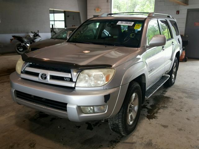 JTEBT17R840034280 - 2004 TOYOTA 4 RUNNER SILVER photo 2