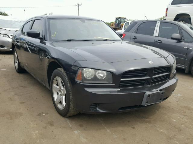 2B3KA43D59H534908 - 2009 DODGE CHARGER BLACK photo 1