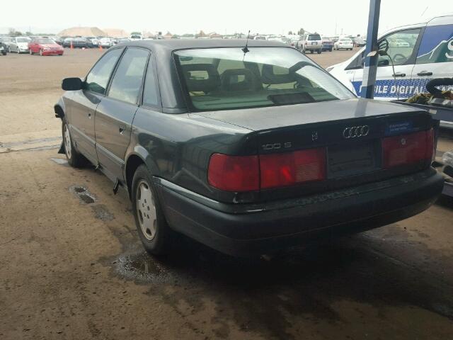 WAUBK84A2PN041339 - 1993 AUDI 100 S GREEN photo 3