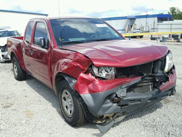 1N6BD0CT1FN756464 - 2015 NISSAN FRONTIER S RED photo 1