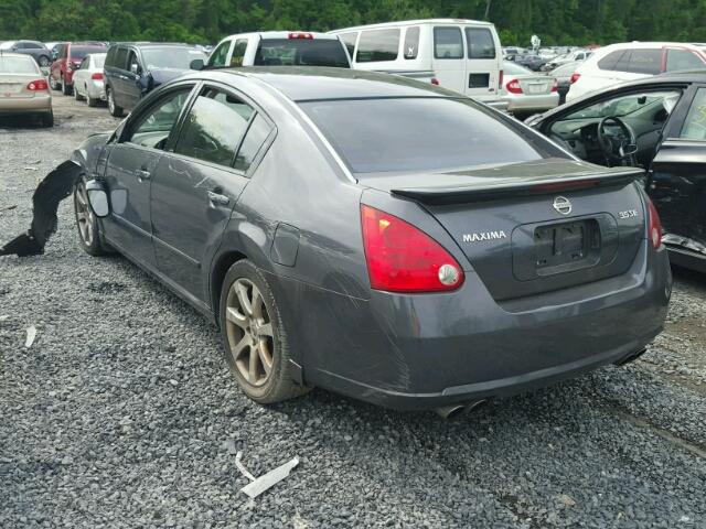 1N4BA41E78C826061 - 2008 NISSAN MAXIMA SE GRAY photo 3