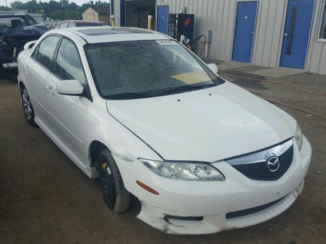 1YVHP80C945N09627 - 2004 MAZDA 6 I WHITE photo 1