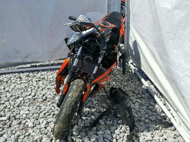 JKAEXEJ10HDA01303 - 2017 KAWASAKI EX650 J ნარინჯისფერი ფოტო 2