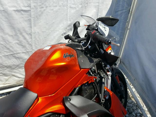 JKAEXEJ10HDA01303 - 2017 KAWASAKI EX650 J ნარინჯისფერი ფოტო 5