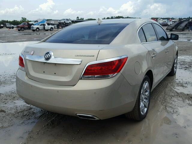 1G4GH5E38CF135490 - 2012 BUICK LACROSSE P BEIGE photo 4