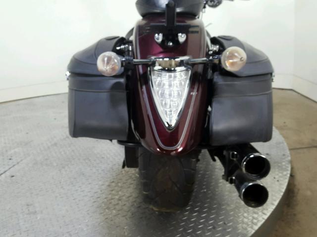 JYAVP22E07A005639 - 2007 YAMAHA XV1900 CT MAROON photo 14