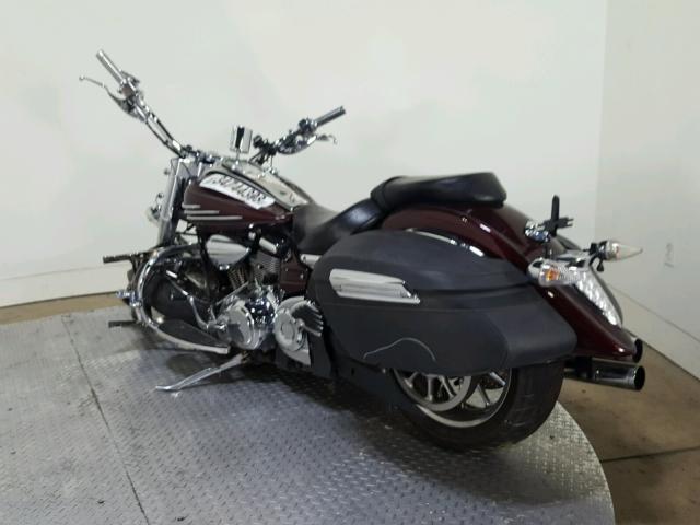 JYAVP22E07A005639 - 2007 YAMAHA XV1900 CT MAROON photo 6