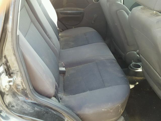 KL1TD66608B184900 - 2008 CHEVROLET AVEO BASE Սև լուսանկար 6