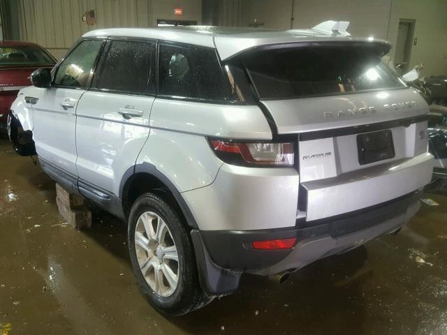 SALVP2BG9GH078899 - 2016 LAND ROVER RANGE ROVE SILVER photo 3