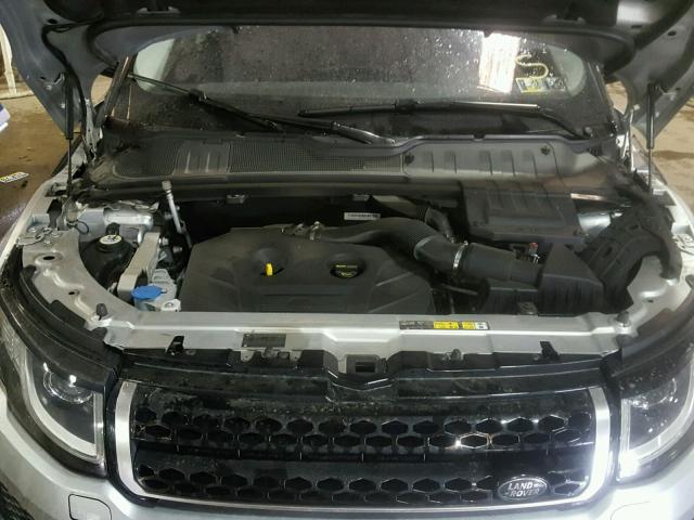 SALVP2BG9GH078899 - 2016 LAND ROVER RANGE ROVE SILVER photo 7