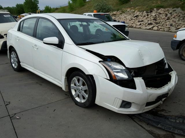 3N1AB6AP6AL685027 - 2010 NISSAN SENTRA 2.0 WHITE photo 1