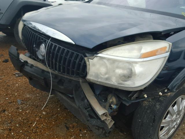 3G5DA03E84S518479 - 2004 BUICK RENDEZVOUS BLUE photo 9