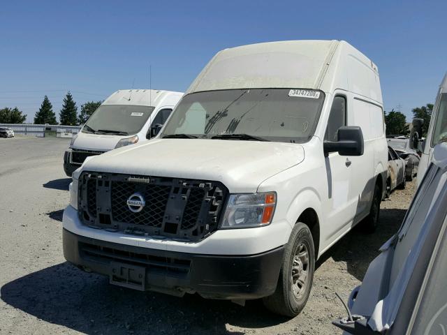 1N6BF0LYXDN103294 - 2013 NISSAN NV 2500 WHITE photo 2